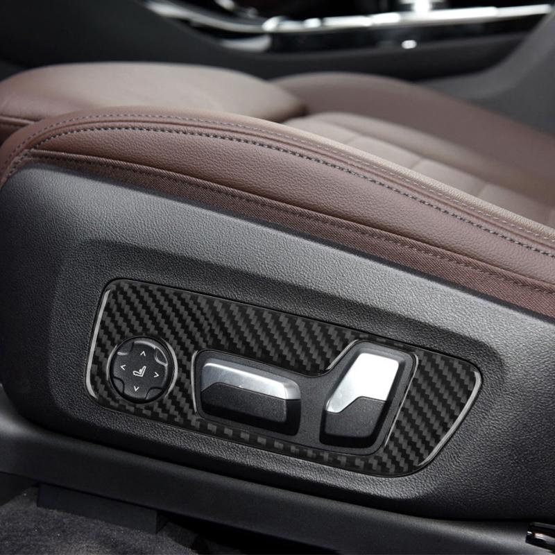 Наклейка из углеродного волокна для BMW X3 X4 18-21 g01 g02 g08, внутренняя рамка автомобиля, отделка приборной панели, декоративные наклейки