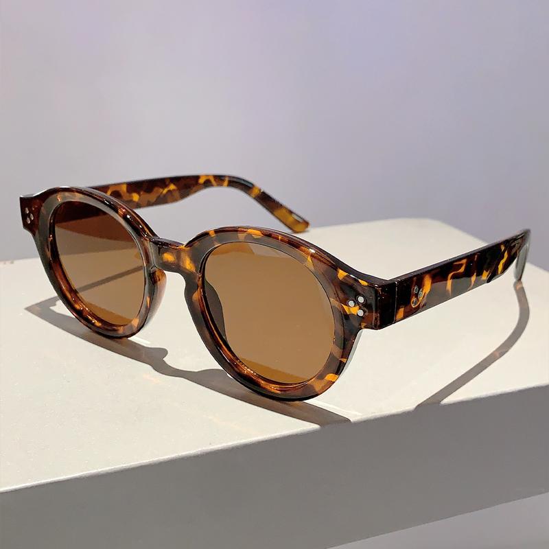 Vintage Round Sunglasses  New In Stylish Multi Candy Color Women Shades Trendy Fashion Brand Design Gradient Eyewear