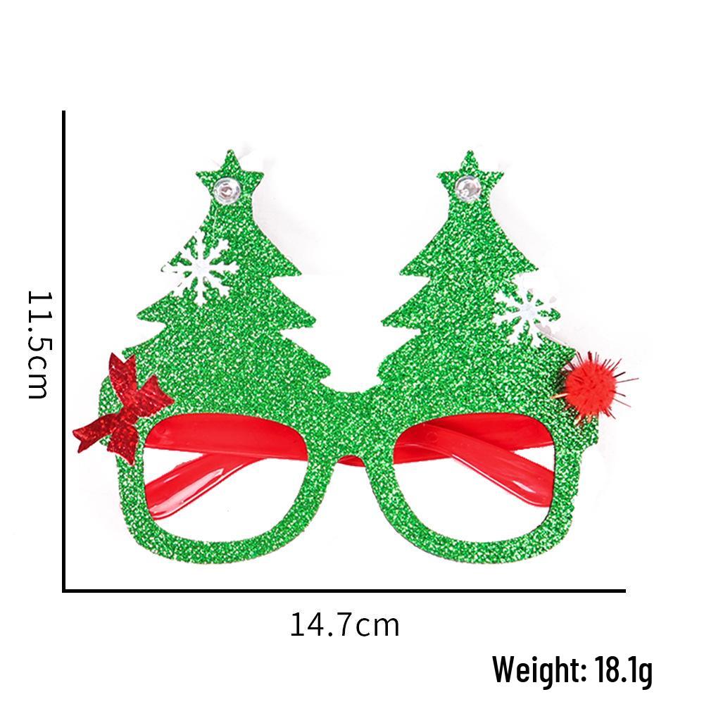 Christmas Party Eyeglass Frames: Santa, Snowman & Antler Designs for Kids