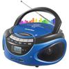 Портативный CD-плеер Gelielim с радиоприемником AM/FM, CD/SD/USB/AUX, встроенными стереодинамиками, ЖК-дисплеем, воспроизведением музыки в формате Boombox, от сети/от батарей,