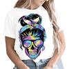 Fashion T-shirt Butterfly 3d Print Slim Fit Casual Short Sleeved Shirt T-Shirts Women’s