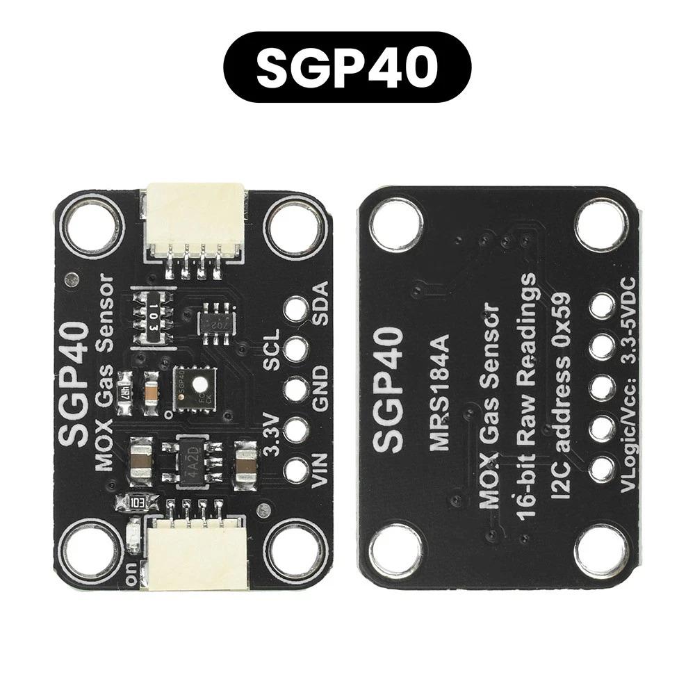 SGP40 SGP41 Модуль датчика качества воздуха Совместимый с Для STEMMA QT/Qwiic Двухгазовый датчик окружающей среды