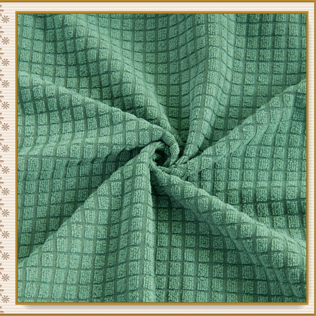 Chair Cushion Cover Seat Covers Backrest Protector Soild Color Adjustable Dirt-Resistant for Banquet Home Kitchen