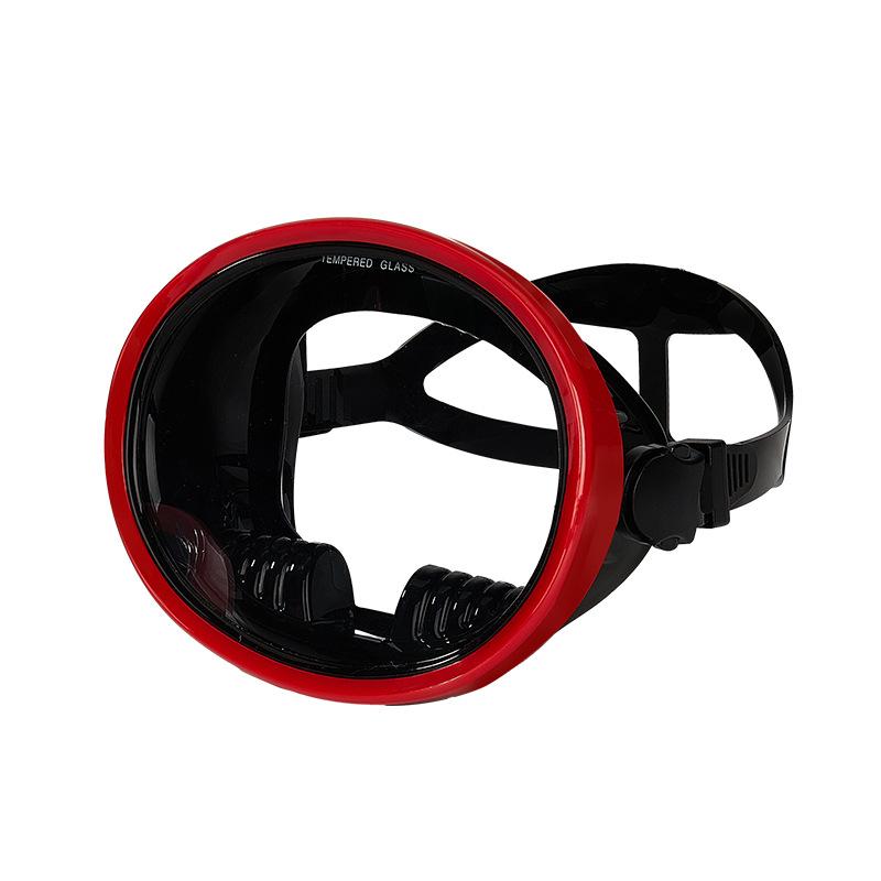 High-quality three-layer lens full-light HD waterproof wide-view integrated high-definition diving goggles