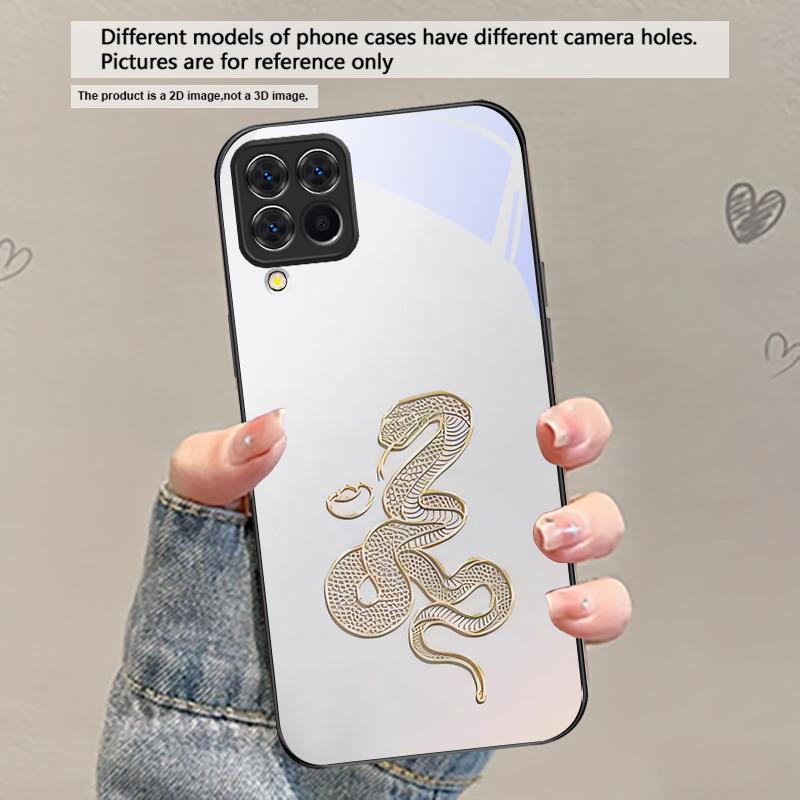 Секретный узор Xuanjin для Samsung Galaxy A30 A31 A32 A33 A34 A35 A42 A30s A20 A25 A26 A51 A56 A54 A72 A73 70 Стеклянный чехол для телефона