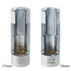 17/19mm Diesel Injector Fuels Pipe Hexagonal Opening Removal Sleeve Oxygen Sensor Wrench Pipe Socket Workshop Hand Tool