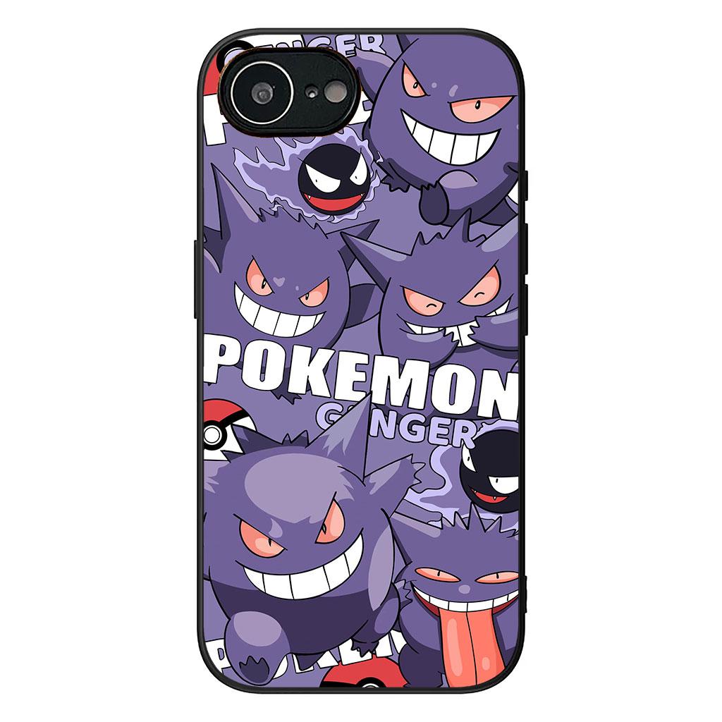 P-Pokemons GO Gengar P-Pikachus Psyduck Cover for Huawei P30 P20 P10 Mate 10 20 Pro Lite Y9A Y8S P Smart Y7 Y9 Prime Y6 Case