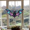 Halloween Bat Acrylic Window Hanging Gothic Bat Hanging Ornament Bat Hanger Pendant Spooky Bat Decor Home Car Ornament