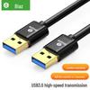 Biaz Высокоскоростной кабель USB 3.0 папа-папа для мобильных жестких дисков