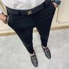 Trousers Men's Feet Pants Stretch Casual Trousers Business Slim Trousers
