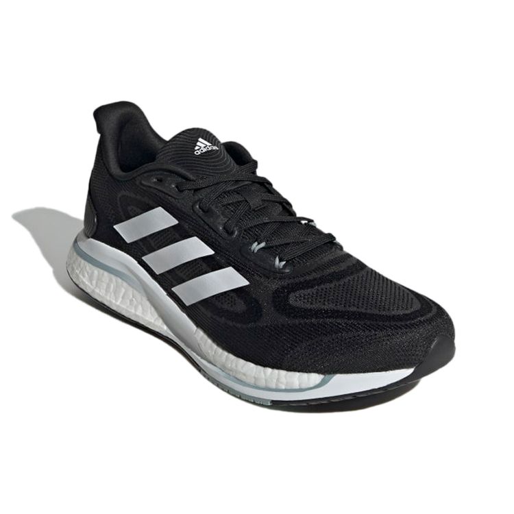 adidas Мужские кроссовки Supernova+ Black White Core-Black Cloud-White Magic-Grey GX2953