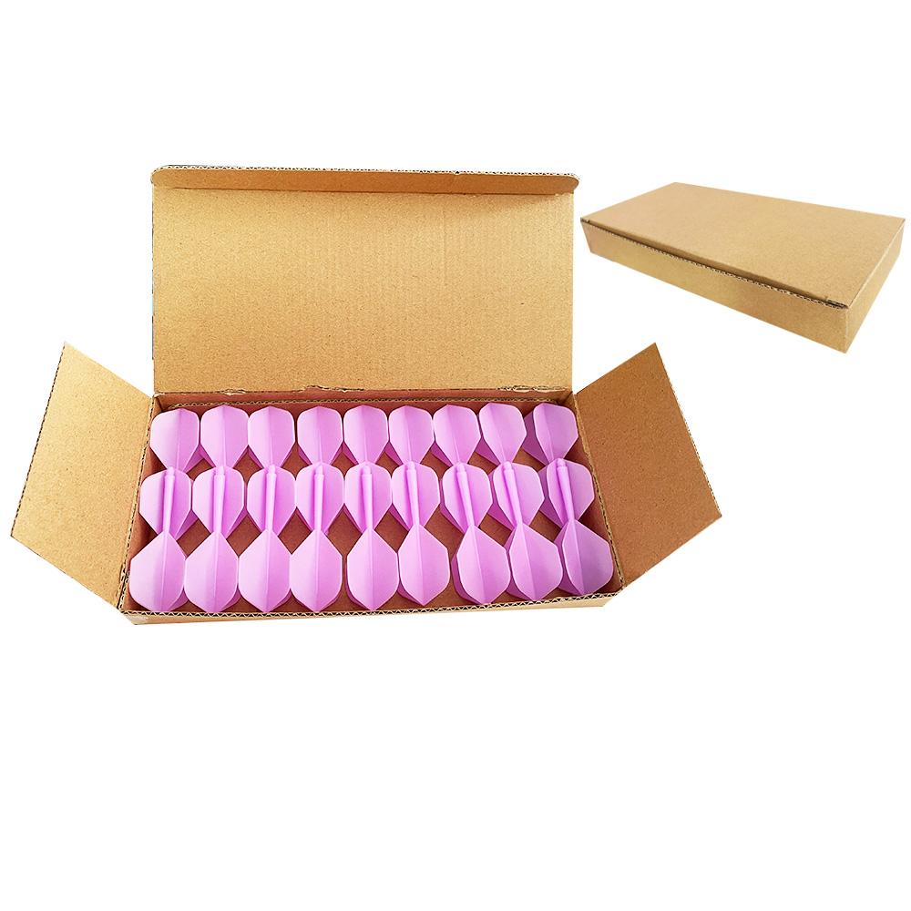 PENPEN One Dart Shape Transparent Tail Anti-throw Durable Double-Sided Eco-Friendly Lightweight Safety Plastic Dart Flights