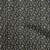 Cotton Poplin Black Fabric Floral Sewing Fabric By The Yard Printed Diy Clothing Sewing Supplies 42 Inch