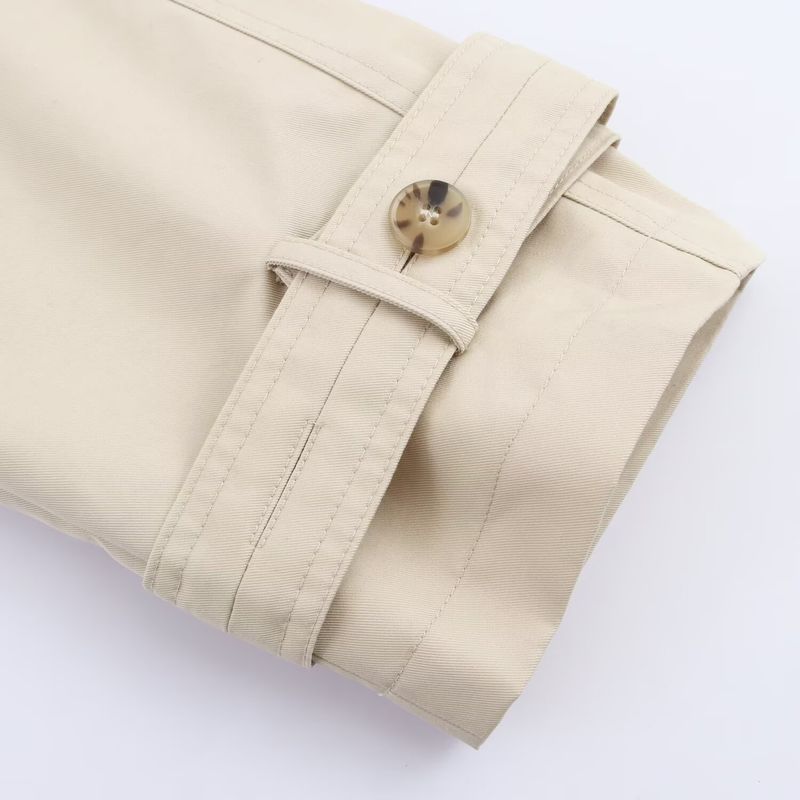 Araltay New Arrival Fashion Style Women's Clothing Fashion All-Match Simple and Short Waterproof Trench Coat Outwear 3811243