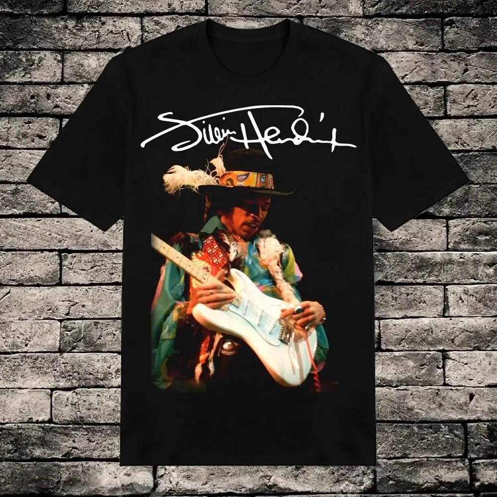 Jimi Hendrix Singer Gift For Fan All Size Unisex T-Shirt Sizes S-4XL Unisex T-Shirt