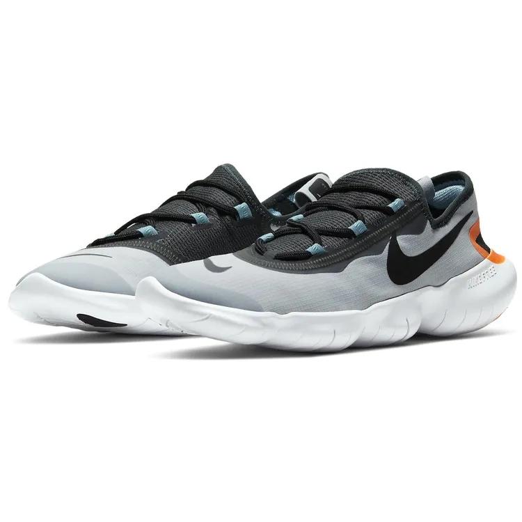 Nike Free RN 5.0 2020 'Dark Smoke Grey' (Unisex) Aura / Dark Smoke Grey / Cerulean / Limelight Running Shoes CI9921 400