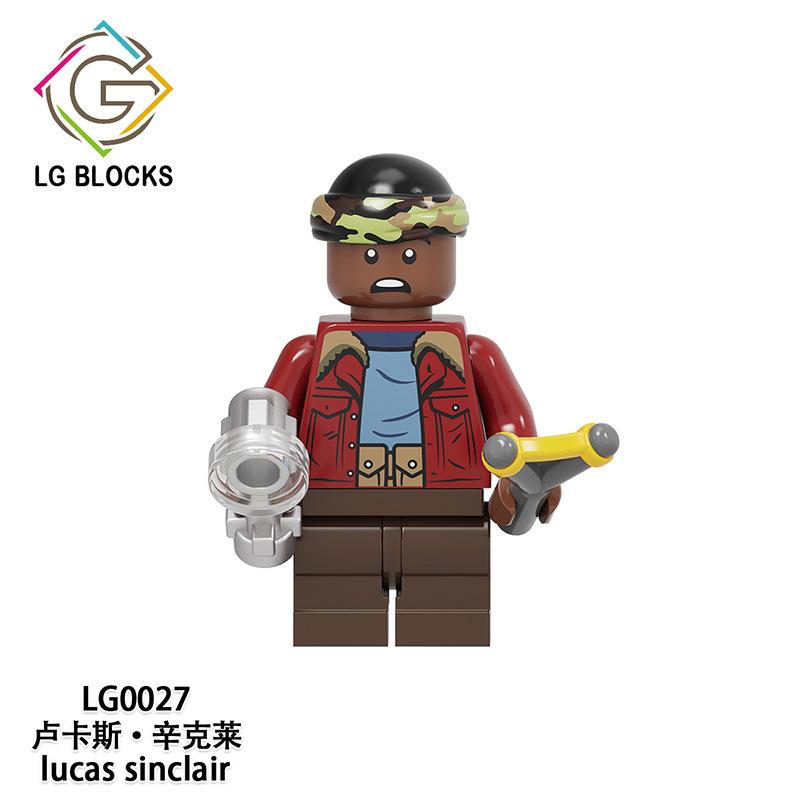 Building Blocks Mini Figures Toys for Kids TV Series Blind Bag Bulk Set Educational STEM Learning Boy Girl Gift 36 Pack