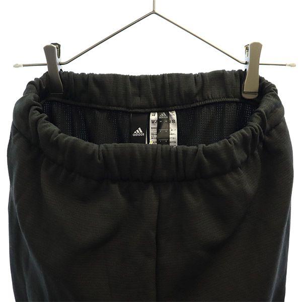 Неиспользованные тренировочные длинные брюки с принтом логотипа adidas S черные мужские б/у