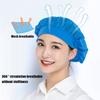 Поварской колпак Пылезащитный Рабочий колпак для кейтеринга Колпак для работы на пищевой фабрике Рабочий колпак для столовой