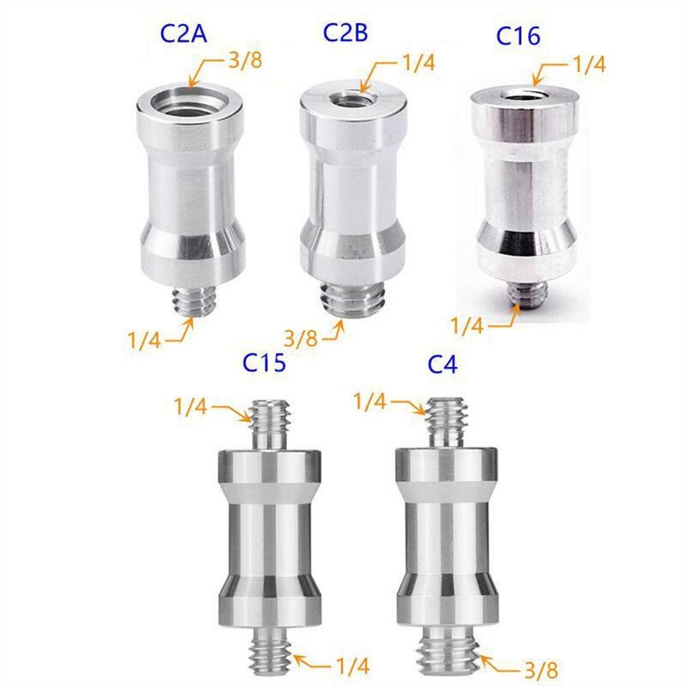 1/4 To 3/8 Camera Screw Male Female Camera Adapter Screw Tripod Conversion Screw Light Stand