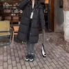 European and American style counter women's clothing winter new fashion trend design sense color matching thickened warm cotton jacket