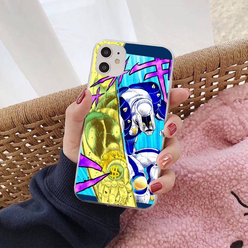Чехол для телефона MaiYaCa JoJo Bizarre Adventur с аниме для iPhone 11 12 13 mini pro XS MAX 8 7 6 6S Plus X 5S SE 2020 XR