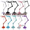 Rubonarie Figure Stand, Display Stand, Multi-Stand, Polycarbonate, 180-Degree Articulation, Plastic Model Figure, Set of 4 (Clear)