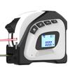 2 In 1 Digital Tape Measure with 130ft/40m Laser Distance Meter 16ft/5m Retractable AutoLock