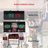 Jundingying Portable Basketball Scoreboard with 24-Second Shot Clock