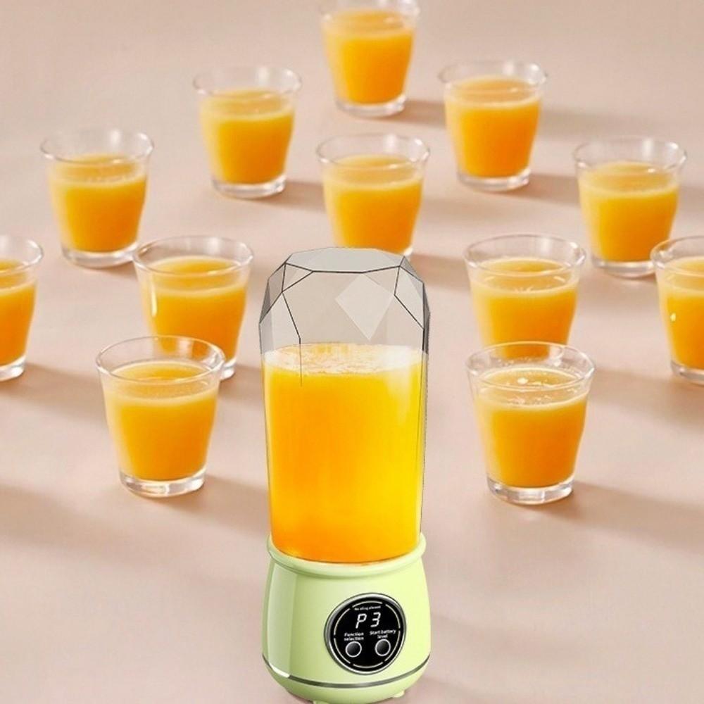 Wireless Handheld Blender Bottle 10 Blades Ice Crusher Electric Juice Blender Cup Smoothies