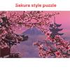 1000 шт. Сакура стиль головоломки DIY бумажные головоломки развивающие игрушки детские игрушки