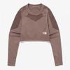 North Face Women S Motion Cropped Long Sleeve Tee Nm5mq81
