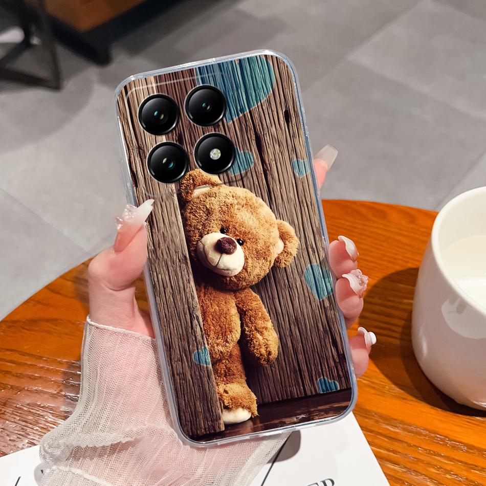 Простой прозрачный чехол для Xiaomi 14T Pro, мягкий TPU, тонкий силиконовый, прозрачный, противоударный, защитный чехол для задней панели Xiaomi 14T Fundas