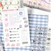 Силиконовые штампы 40 милых узоров Студенческие канцелярские принадлежности Новая печать Штамп Детское использование