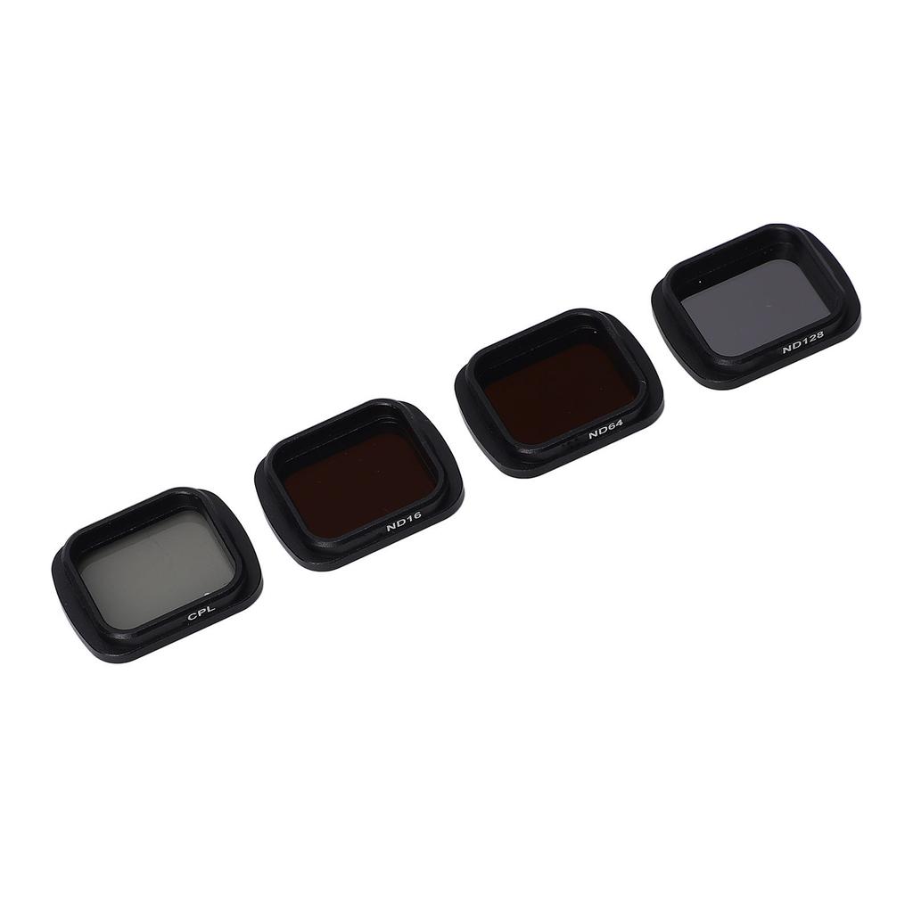 Набор из 4 фильтров для дронов ND128 ND64 CPL ND16 HD с покрытием Direct Buckle ND Lens Set для Flip