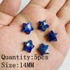 Natural Blue Lapis Lazuli Connector Charms Pendant Stone Warter Drop Teardrop Heart Pendants Charm For Jewelry Making Necklaces