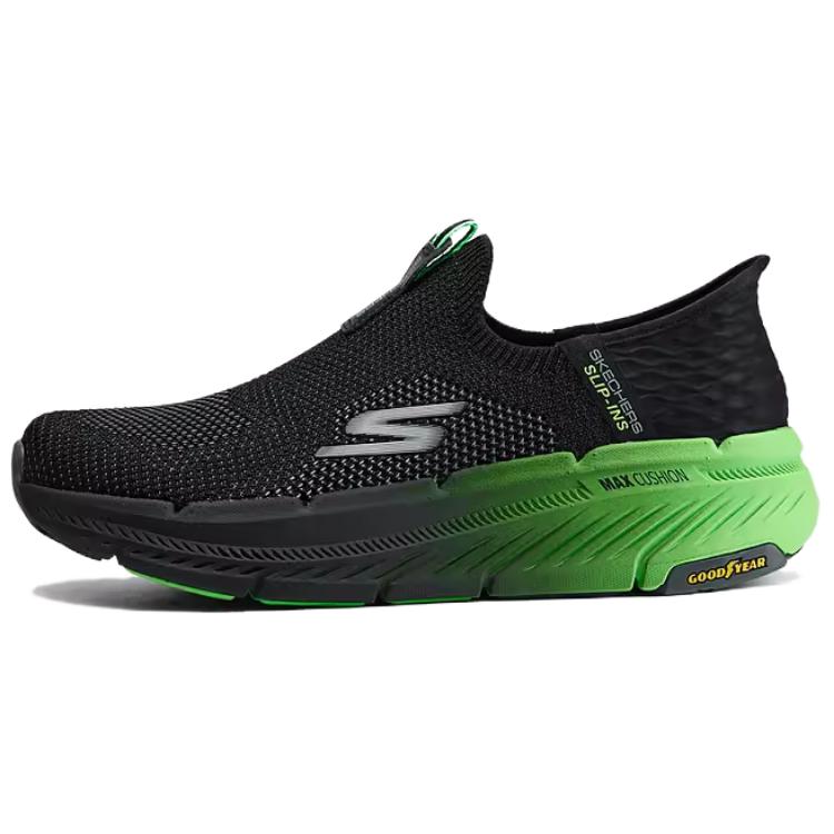 Skechers Кроссовки для бега Go Y2K Ретро Легкие Удобные Низкие Мужские кроссовки Черно-зеленые 220839-BKLM
