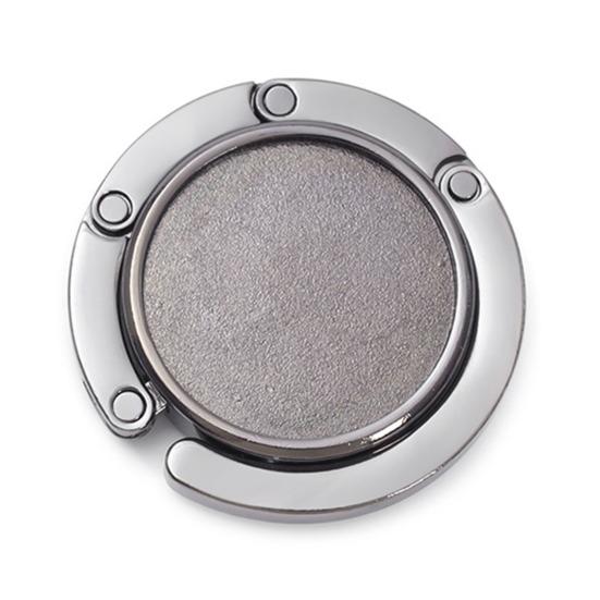 Складной крючок для сумки с магнитом, противоскользящий дизайн, универсальная совместимость, экономящий место металлический крючок для сумки, вешалка для кошелька