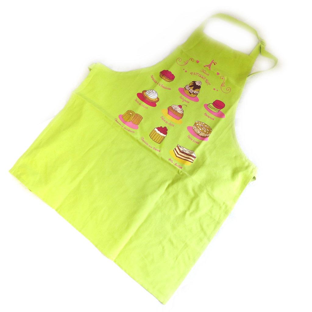 Les Trésors De Lily [M5753] - Дизайнерский фартук 'La Patisserie Française' фисташково-зеленый