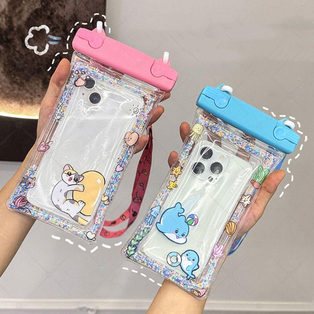 Sealed Airbag Protective Cover Cartoon Swimming Storage Bag Waterproof Phone Bag Songkran Festival