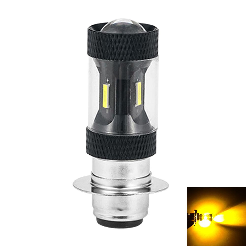 H4 H6 P15D BA20D противотуманная фара для мотоцикла светодиодная фара ближнего света светодиодная фара дальнего света для мотоцикла фары освещения