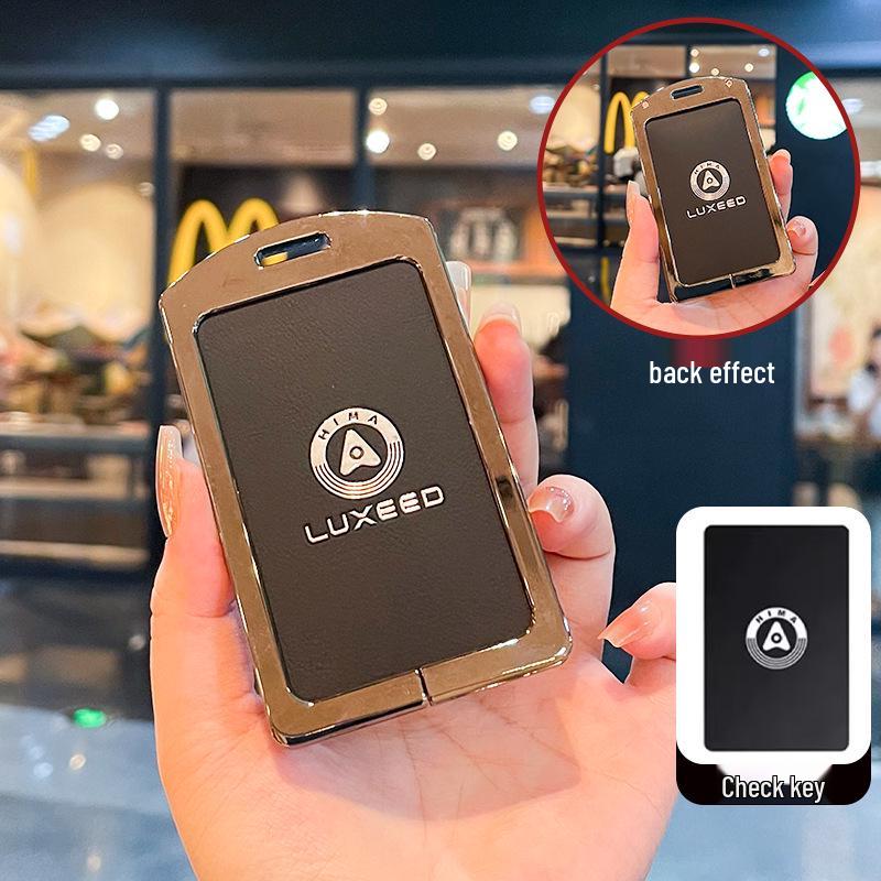 HONGQI S9 Металлический держатель для NFC-карт-ключей Чехол для защиты от дальнего действия Ультразащита ключа