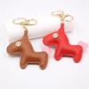 Модный Милый Лошадь Сердце Хвост Пони ПУ Кожа Брелок Подвеска Цепочка для Телефона Подвеска для Сумки Украшение для Рюкзака Аксессуар Подарок