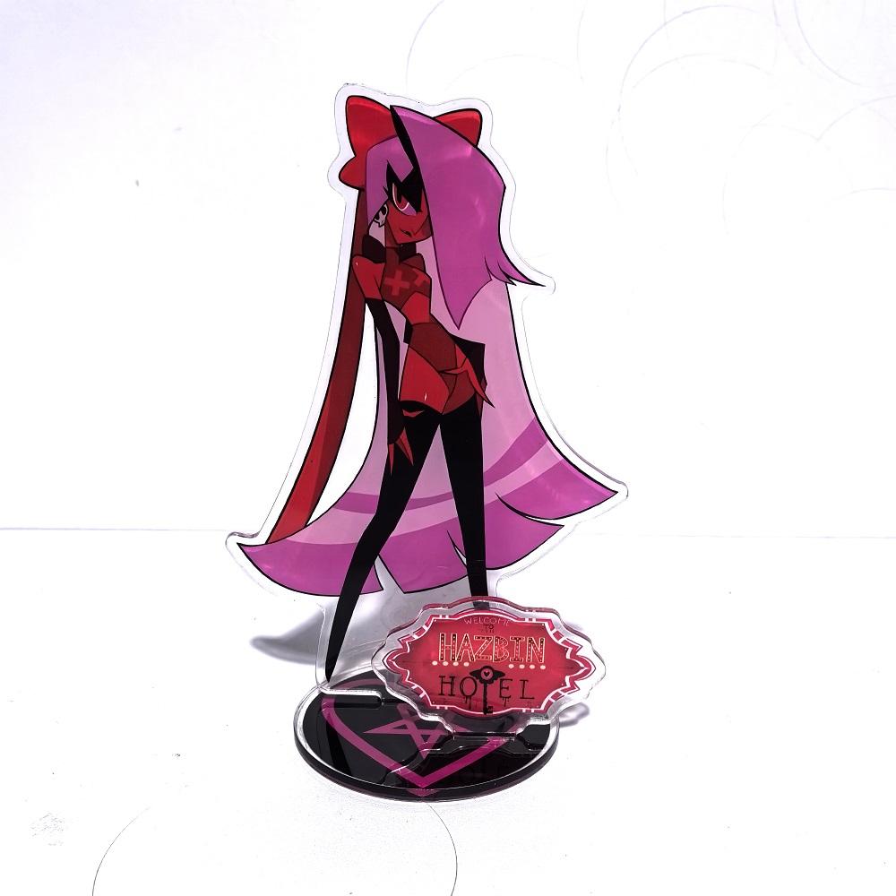 15СМ Фигурка Hazbin Hotel Helluva Boss Стенд Акриловые Фигурки Вагги Настольная Подставка Фигурка Набор Украшений Подарки