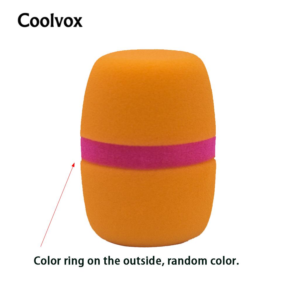 1pcs Flat Multi Color Foam Wireless Wired Microphone Sponge Cover Soft Foam Microphone Foam Windscreen for Shure Microphone