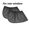Car Sun Shade Front/Rear Side Window UV Sun Prevent Sunshine Blocker Cover Shade Mesh Car Window Shades for Child Baby