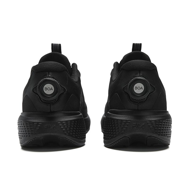 Fila BOA NUVOLE RUN 3+ Амортизация Устойчивость к истиранию Дышащие Покрытие Поддержка Низкие Беговые кроссовки Мужские Черный A12M611801FBK