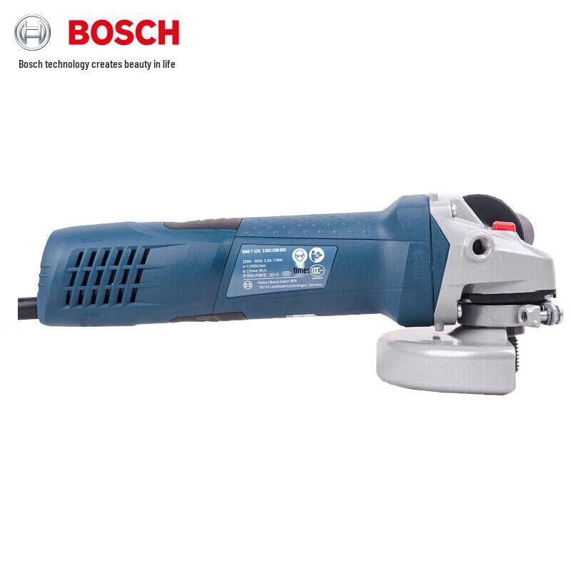 Bosch GWS 7-125 Angle Grinder CN plug (adapter included)