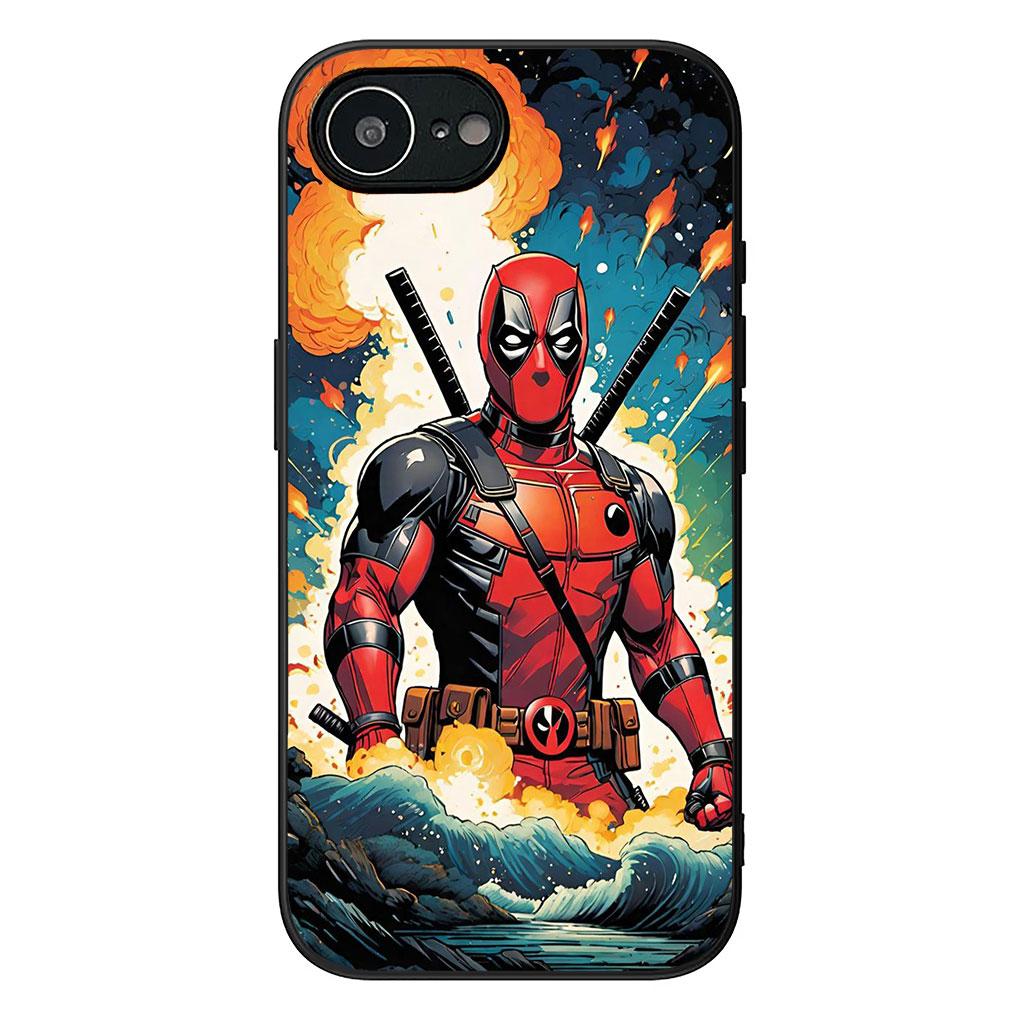 Чехол для телефона Deadpool Marvel Dead Pool для Motorola Moto Edge 70 60 Fusion NEO Pro G Stylus G56 G96 G52 G04 G05 20 Мягкий чехол