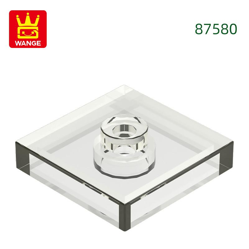 194 шт./лот 87580 Модифицированные строительные кубики 2x2 с пазом Аксессуары для построения Moc Совместимы с featuring Brick Игрушки для детей Идея для подарка
